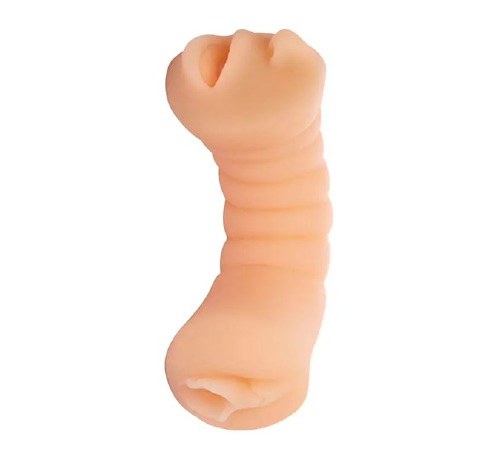 Двосторонній мастурбатор XXX FOR TWO DUAL SIDE MASTURBATOR FLESH