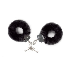 Наручники с плюшевой отделкой Love To Love ATTACH ME Black