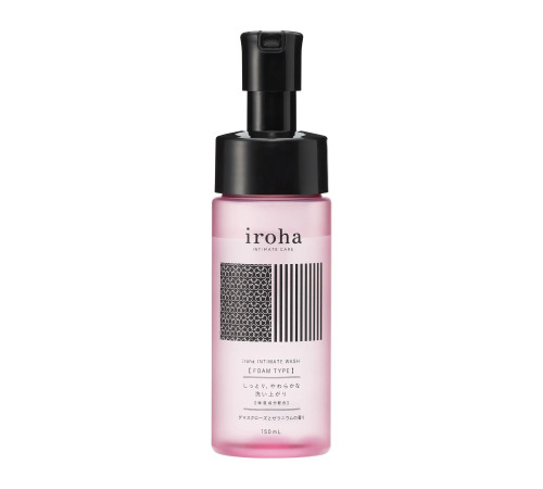 Піна для інтимного догляду Iroha Intimate Wash Foam Type Damask Rose and Geranium 150 мл