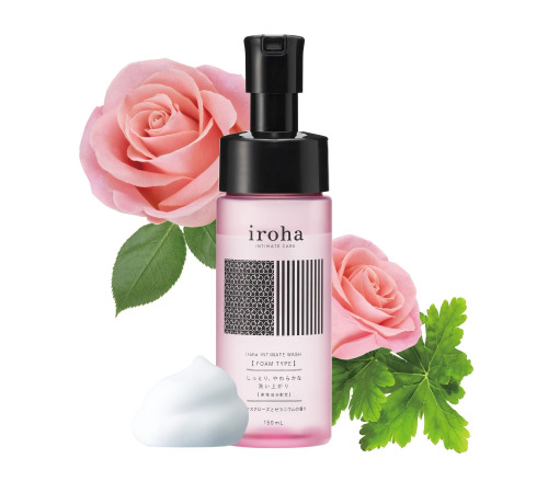 Піна для інтимного догляду Iroha Intimate Wash Foam Type Damask Rose and Geranium 150 мл