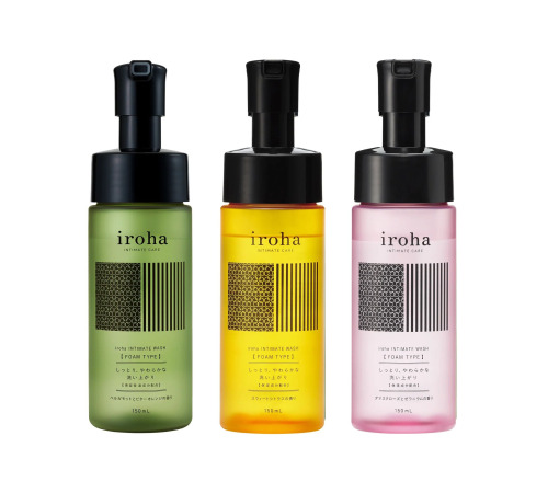 Піна для інтимного догляду Iroha Intimate Wash Foam Type Damask Rose and Geranium 150 мл