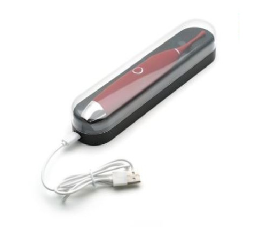 Кліторальний вібратор KISTOY C-King, з двома дод. насадками, потужна прицільная стимуляція