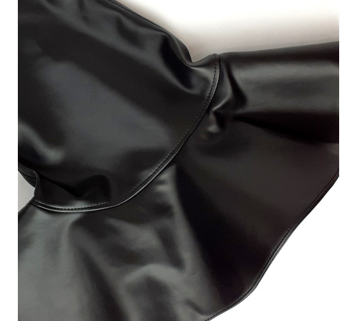 Капелюх відьми вініл матовий чорний