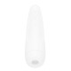 Вакуумный клиторальный стимулятор Satisfyer Curvy 2+ White с управлением через интернет