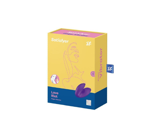 Вибратор на палец Satisfyer Love Riot Purple, 12 вариантов использования