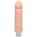 Фаллоимитатор Doc Johnson The D: Shakin D 7 Inch Vibro ULTRASKYN, диаметр 3,8см, плавная регулировка