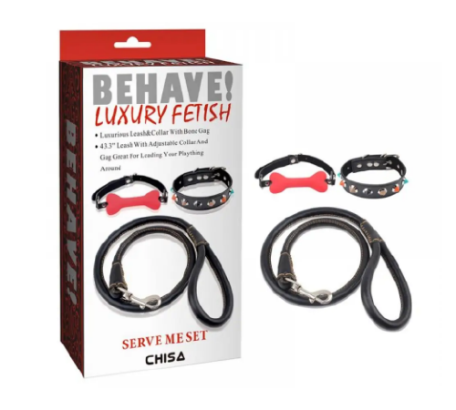 Набор БДСМ из 3-х предметов Chisa BEHAVE LUXURY FETISH