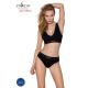 Трусики-слипы из хлопка с эластаном Passion PS004 PANTIES black, size L