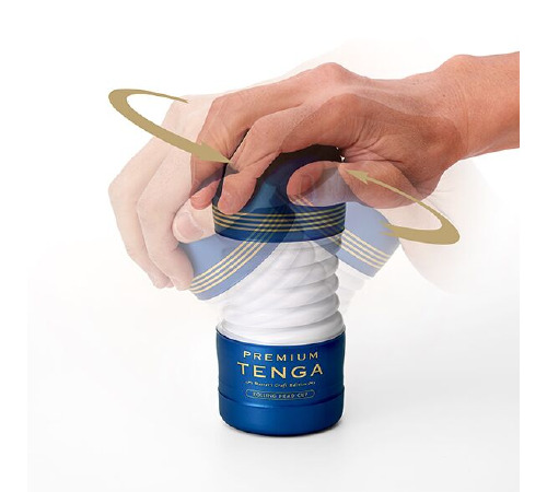Мастурбатор Tenga Premium Rolling Head Cup з інтенсивною стимуляцією головки