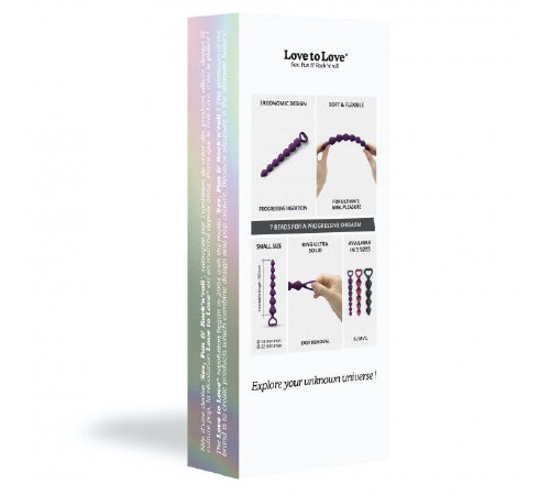 Анальная цепочка Love To Love BING BANG S - PURPLE RAIN