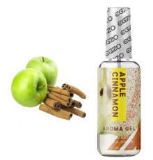 Їстівний гель-лубрикант EGZO AROMA GEL - Apple Cinnamon, 50 мл