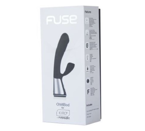 Інтерактивний вібратор-кролик Ohmibod Fuse for Kiiroo Black