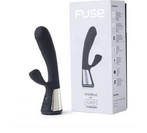 Інтерактивний вібратор-кролик Ohmibod Fuse for Kiiroo Black