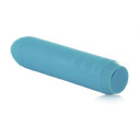Мінівібратор Je Joue - Classic Bullet Vibrator Teal з глибокою вібрацією і фіксацією на палець