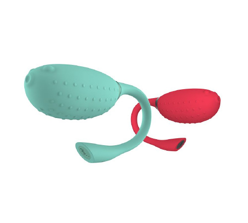 Смарт-виброяйцо Magic Motion Fugu Green, глубокая вибрация