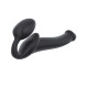 Безремневой страпон Strap-On-Me Black M, полностью регулируемый, диаметр 3,3см