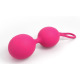 Вагинальные шарики Dorcel Dual Balls Magenta, диаметр 3,6см, вес 55г