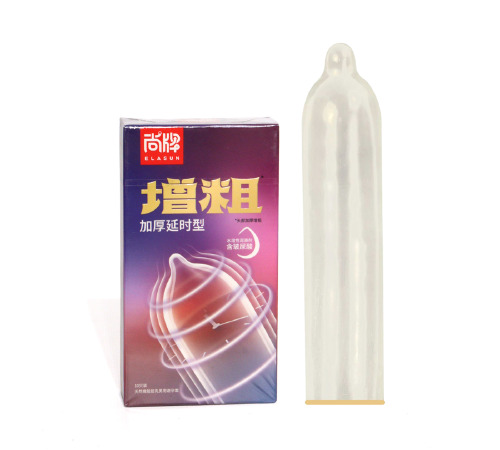 Презервативы ELASUN “Толще и дольше” — с утолщением и пролонгирующим эффектом (10 шт)
