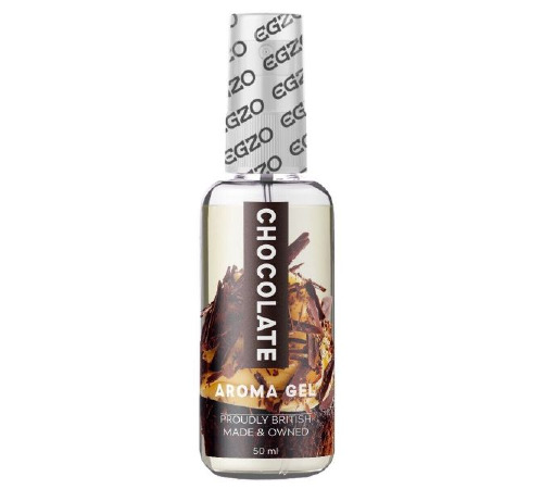 Съедобный гель-лубрикант EGZO AROMA GEL - Chocolate, 50 мл