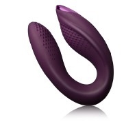 Жіночий вібратор для оргазму без рук Rocks Off Rock Chick Diva Purple, пульт ДК