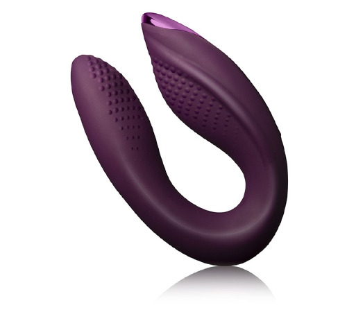 Жіночий вібратор для оргазму без рук Rocks Off Rock Chick Diva Purple, пульт ДК