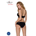 Трусики с широкой резинкой и кружевом Passion PS001 PANTIES black, size S
