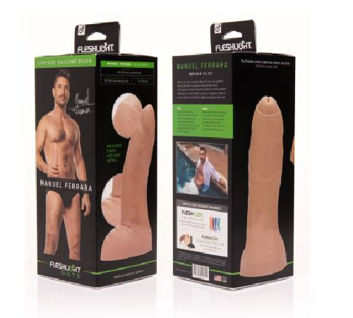 Фалоімітатор Fleshlight Guys: Manuel Ferrara Dildo, за зліпком пеніса