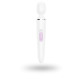 Вібромасажер Satisfyer Wand-er Woman (White/Chrome), водонепроникний, потужний, розмір XXL