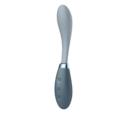 Вибратор Satisfyer G-Spot Flex 3 Grey, гибкий ствол с фиксацией положения