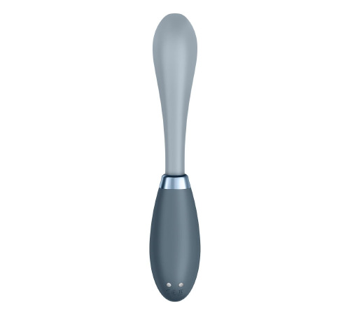 Вибратор Satisfyer G-Spot Flex 3 Grey, гибкий ствол с фиксацией положения