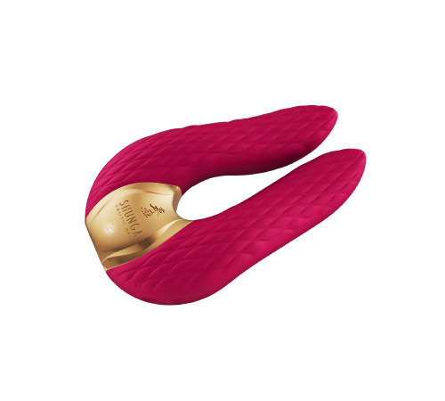 Вибратор для клитора Shunga Aiko Raspberry, гибкие кончики