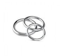 Набор эрекционных колец Sinner Gear Unbendable - Cock/Ball Ring & Glans Ring Set