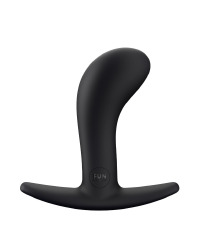 Анальна пробка Fun Factory BOOTIE M, чорна, діаметр 3,3 см, тонкий обмежува