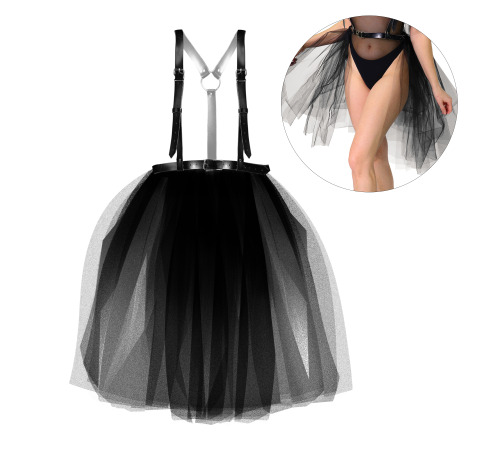 Портупея - юбка Carmen, натуральная кожа, размер L-2XL