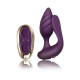 Анально-вагінальний вібратор для пар Rocks Off Cocktail Purple, пульт ДК