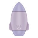 Вакуумный стимулятор с вибрацией Satisfyer Mission Control Violet, 2 независимых мотора