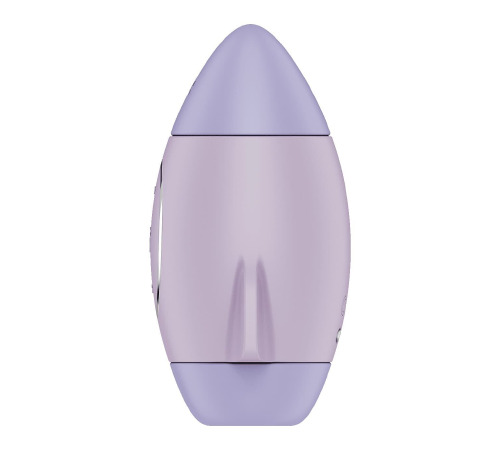Вакуумный стимулятор с вибрацией Satisfyer Mission Control Violet, 2 независимых мотора