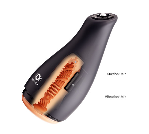 Мастурбатор Otouch AIRTURN 3, 6 режимов вибрации, 4 режима всасывания, джойстик