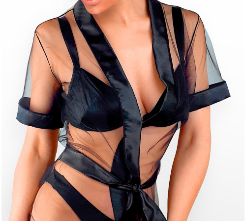 Сексуальный прозрачный халатик Стелла