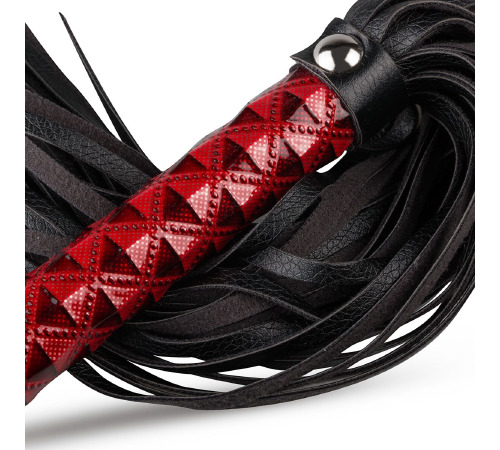 Плеть-флогер Whipped - Beat It Flogger - Red, экокожа