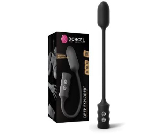 Виброяйцо Dorcel Deep Explorer, подходит для вагинальной и анальной стимуляции, мощное