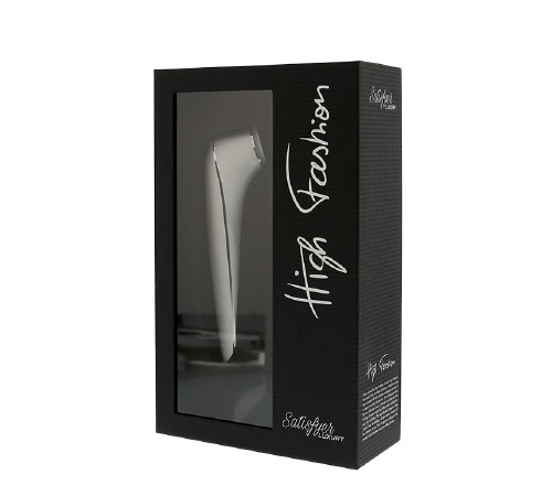 Люксовый вакуумный стимулятор Satisfyer Luxury High Fashion (вручную полированный алюминий)