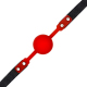 Силиконовый кляп NeDlyaSkuki Gag Ball красный