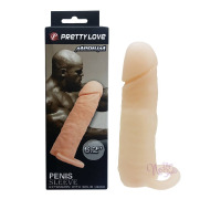 Насадка на член удлиняющая, Pretty Love Penis Sleeve Medium
