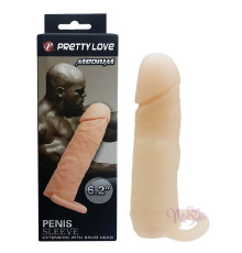 Насадка на член удлиняющая, Pretty Love Penis Sleeve Medium