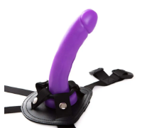 CH59213 Страпон c фиолетовой насадкой RGB Sex Harntss and Probe Chisa