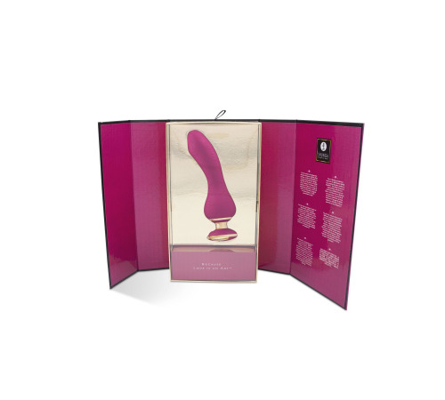 Вибратор для точки G Shunga Sanya Raspberry, гибкий ствол