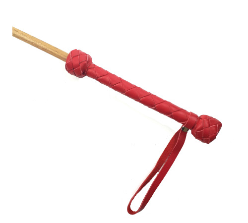 Трость Бамбуковая BDSM 75 см красная