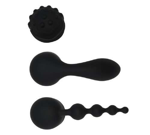 Вибромассажер wand с тремя насадками Pornhub Spell Wand Set, мощный