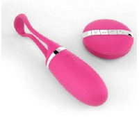 Виброяйцо Dorcel Secret Delight Magenta з пультом дистанційного керування, з турборежимом і голосовим управлінням